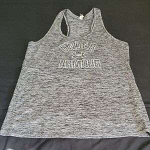 Under Armour Women's Heathered Gray Tank Top